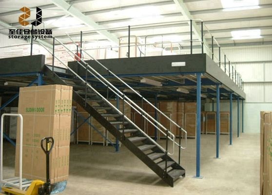 Piso de entreposto galvanizado 500 kg/m2-1500 kg/m2 para manuseio de materiais