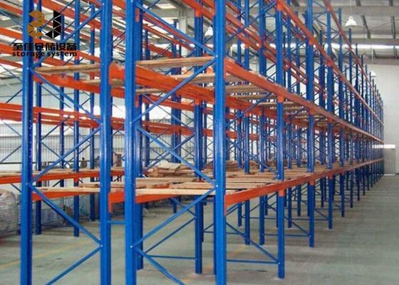 Equipa de armazenamento de metal de carga média 200 kg/nível-500 kg/nível Sistemas industriais de estantes para paletes