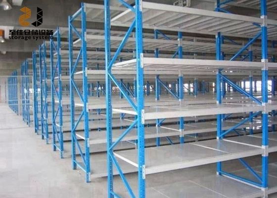 Estante de armazenamento galvanizado de carga média / estante de fio para fábrica