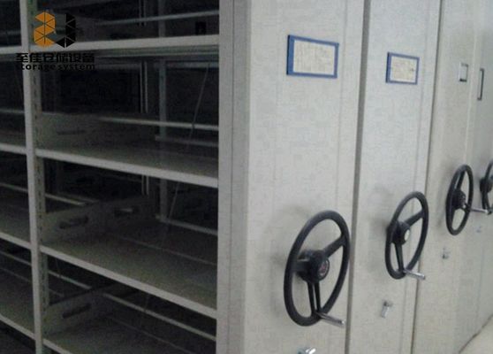 Aço laminado a frio 6 camadas armários de arquivos móveis sistema de prateleira revestimento em pó fácil montar
