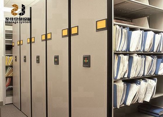0.8-2.5mm Armários de arquivos móveis Sistema de prateleira Sistema de armazenamento de alta densidade à prova de ratos