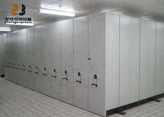 Revestimento em pó Sistemas móveis de prateleiras com fechadura de segurança