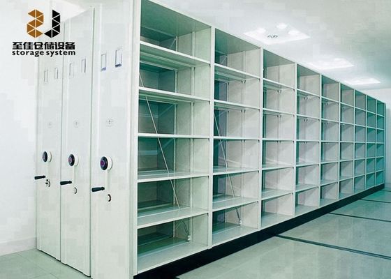 Sistema de prateleiras móveis para biblioteca / escola / escritório / banco