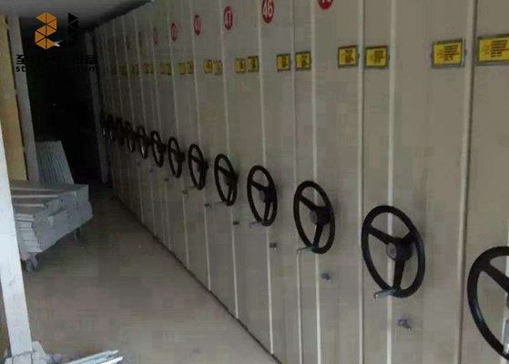Arquivo lateral de arquivos metálicos / Sistemas móveis de prateleira de proteção contra corrosão