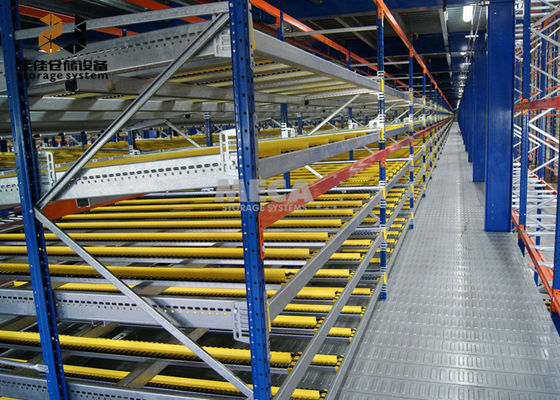 Racks de armazenamento de aço industrial Q235 duráveis, de comprimento máximo de 1500 kg, personalizados