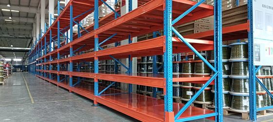 Estacas de armazenamento de aço pesado industriais ajustáveis com protecção contra a corrosão