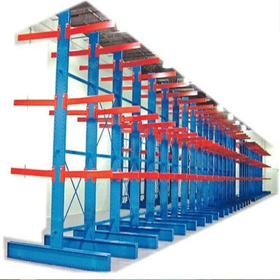 Estacionamento de paletes com cantilever ajustável para cargas ultra pesadas