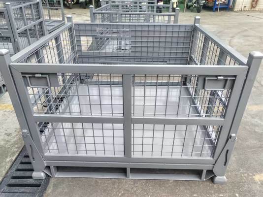 Estantes de Armazém Empilháveis com Revestimento em Pó para Peças Automotivas